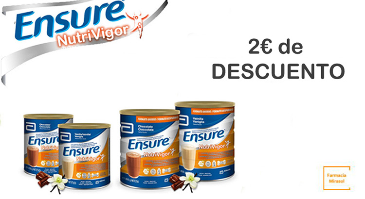 ensure nutrivigor farmacia mirasol farmactitud.es